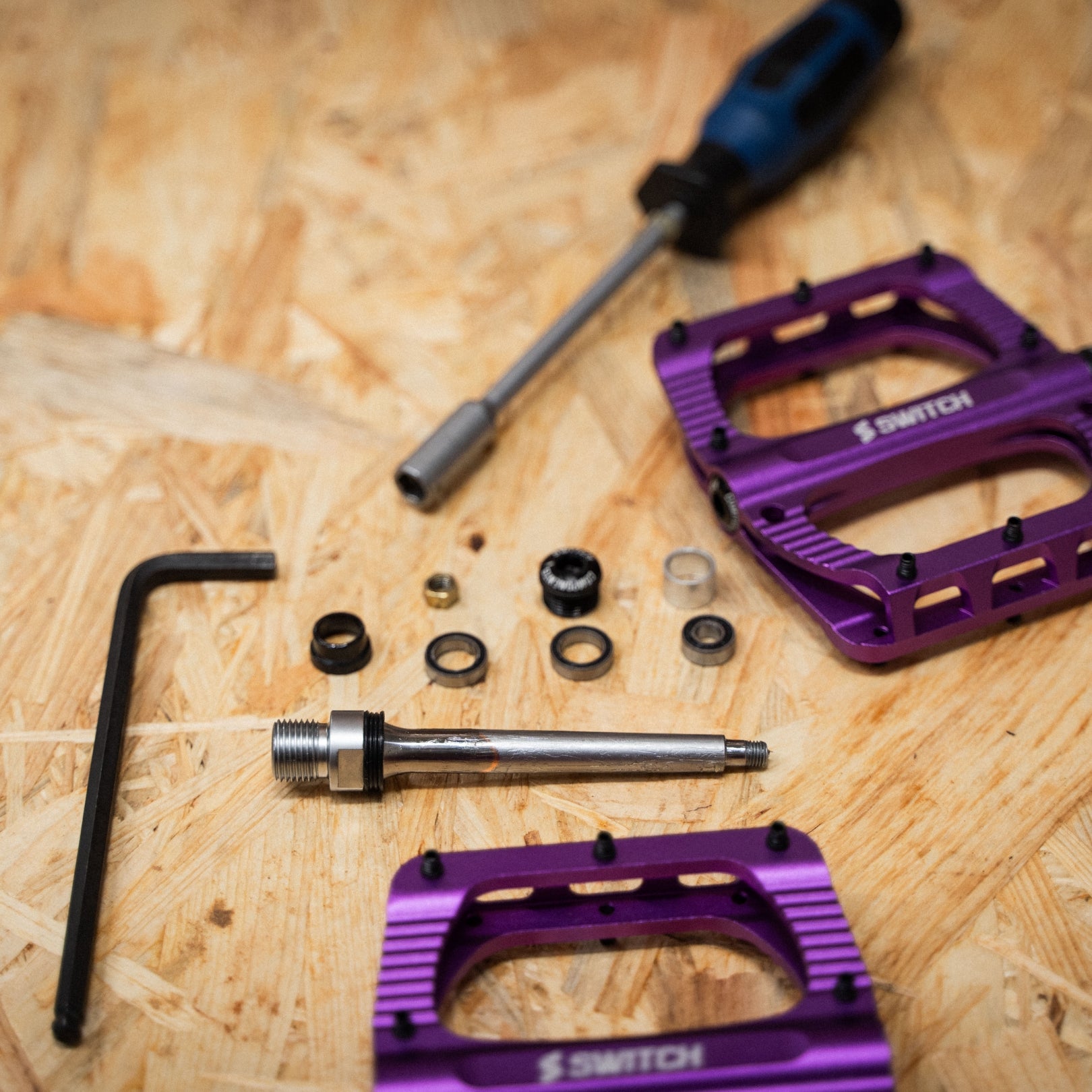 Pedal Freeride morado