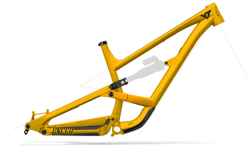 Cuadro YT Capra MK3 AL Amarillo