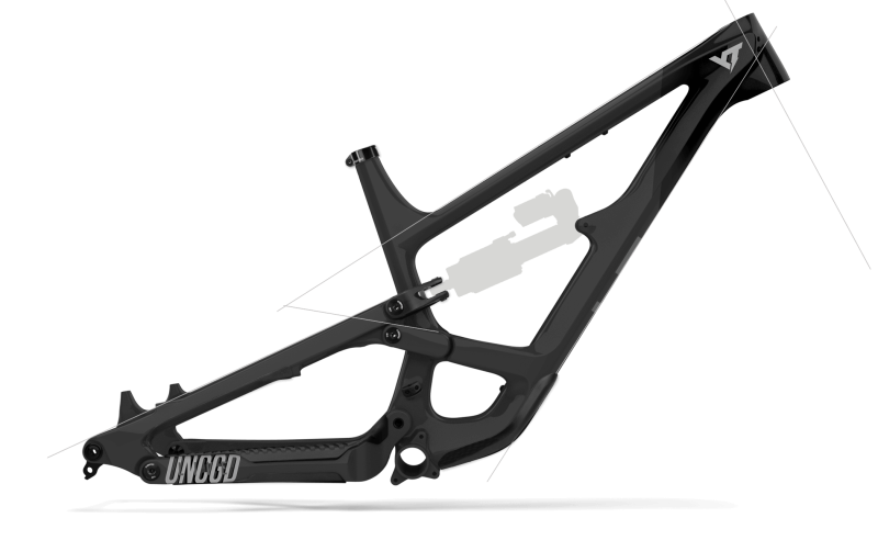 Cuadro YT Capra MK3 Carbono Negro