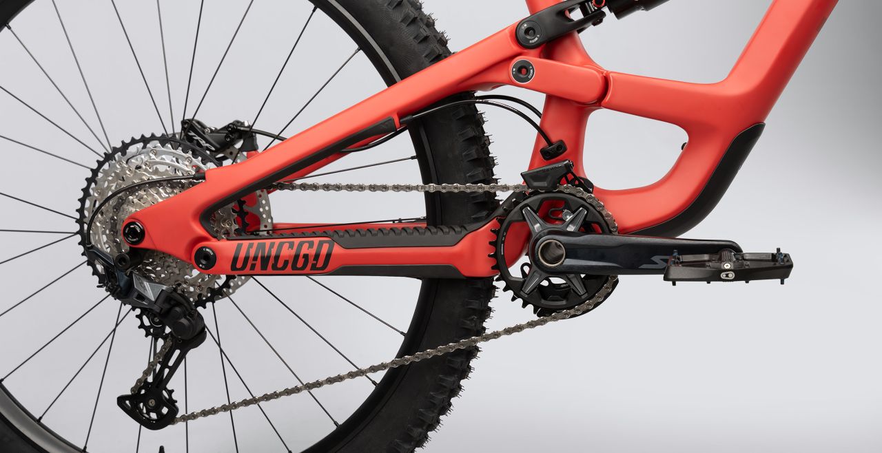 Cuadro YT Capra MK3 Carbono rojo