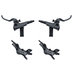 Set de frenos Shimano SLX 4 pistones M7120