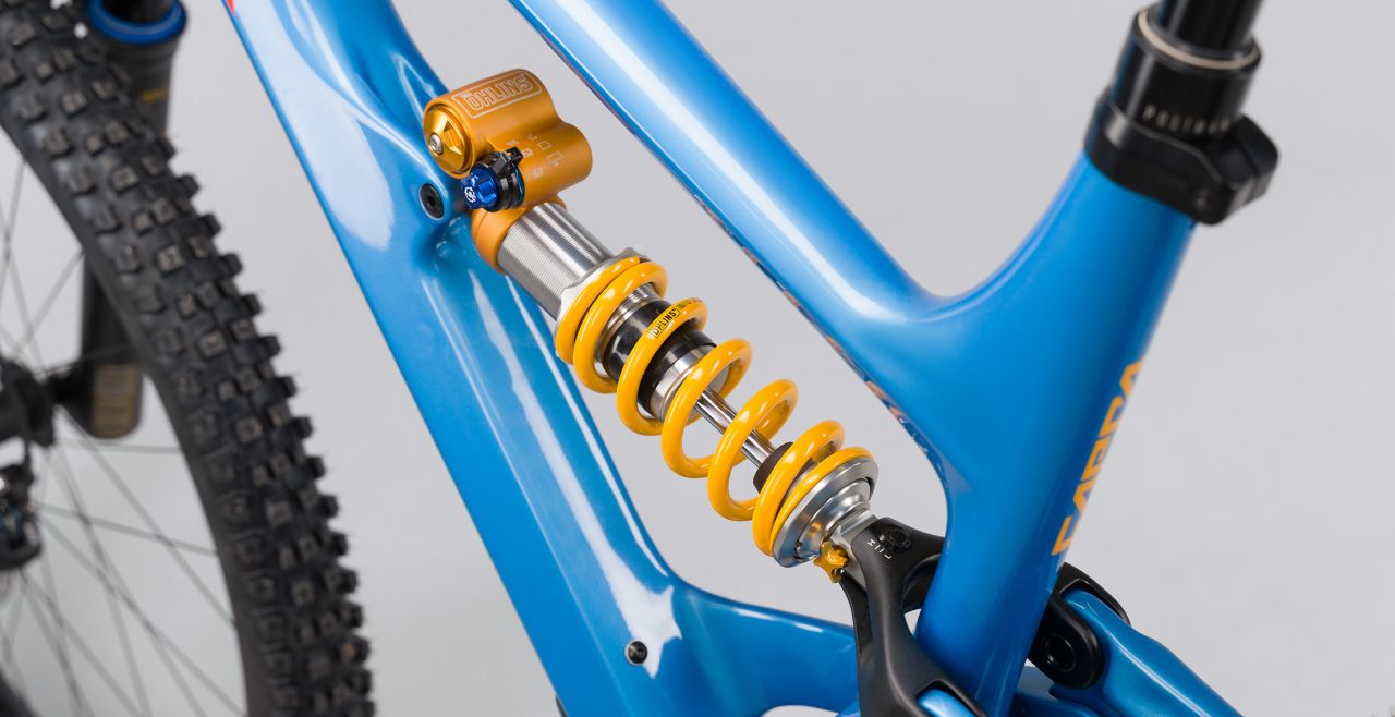 Cuadro YT Capra MK3 MX Carbono rojo azul