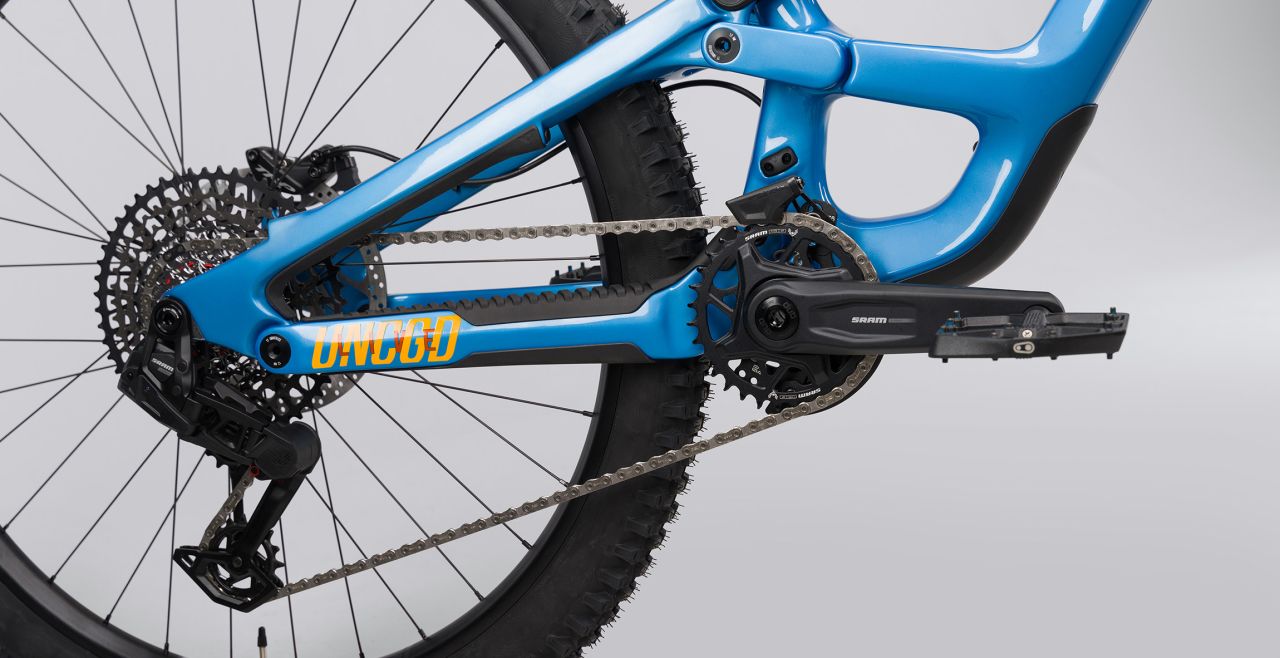 Cuadro YT Capra MK3 MX Carbono rojo azul