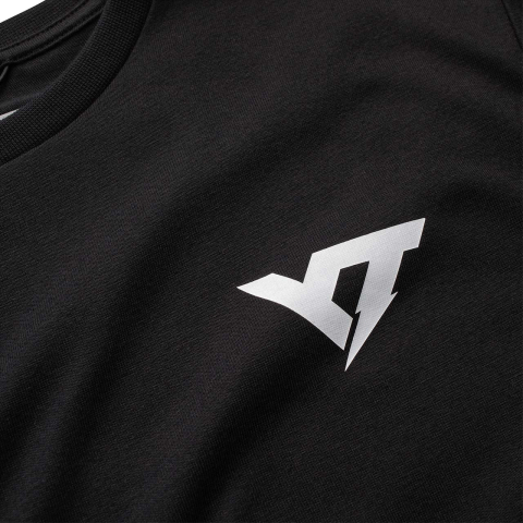 Polera YT Signature Logo Negra