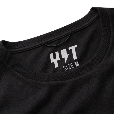Polera YT Signature Logo Negra