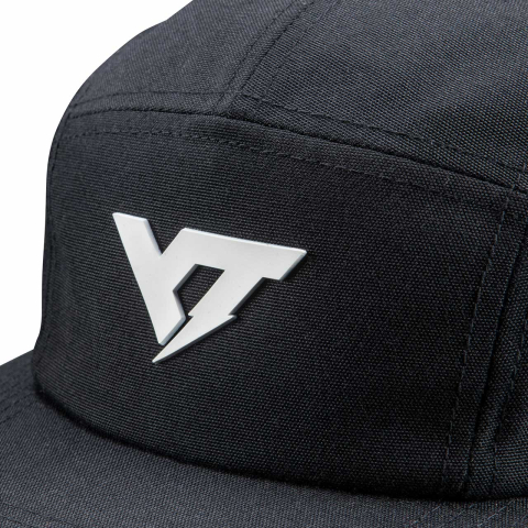 Gorro 5 paneles negro