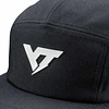 Gorro 5 paneles negro