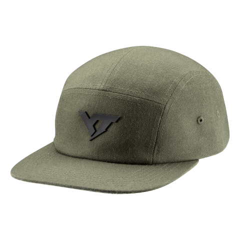 Gorro 5 paneles verde
