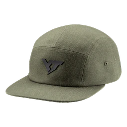 Gorro 5 paneles verde