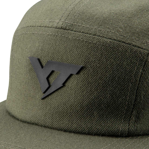 Gorro 5 paneles verde