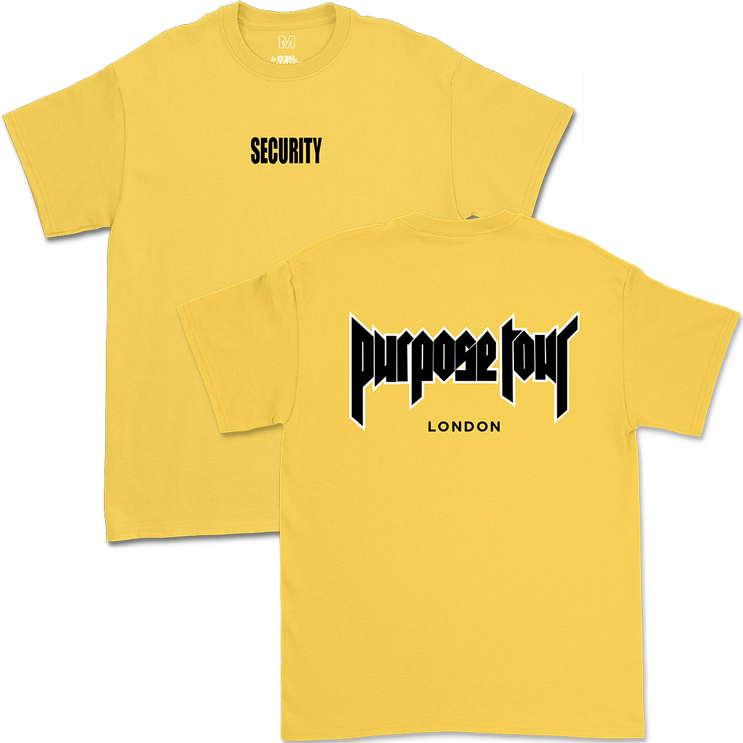 Justin Bieber: Purpose Security