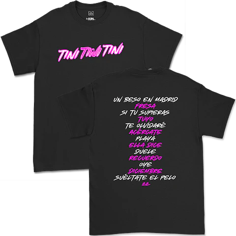 Tini · Setlist Simple