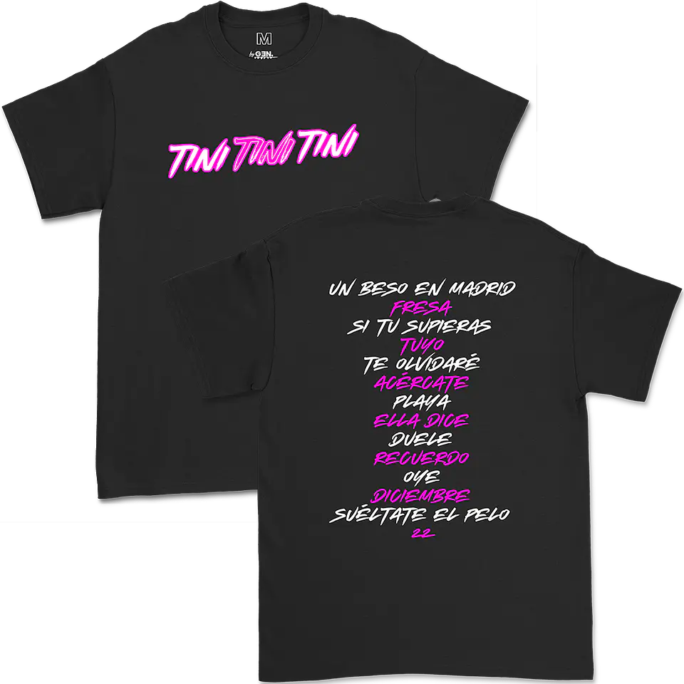 Tini · Setlist Simple 1