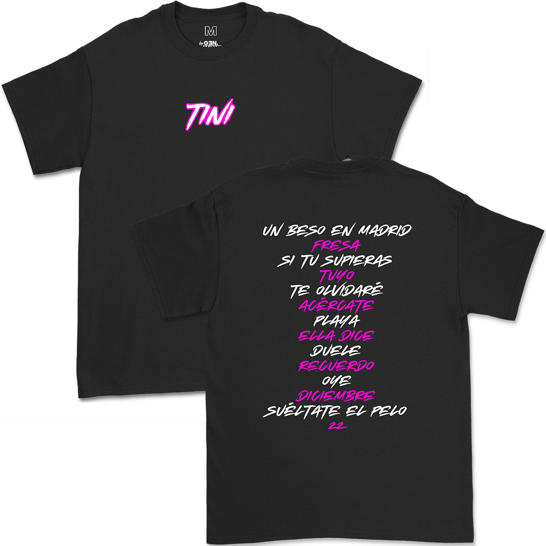 Tini · Setlist Mini