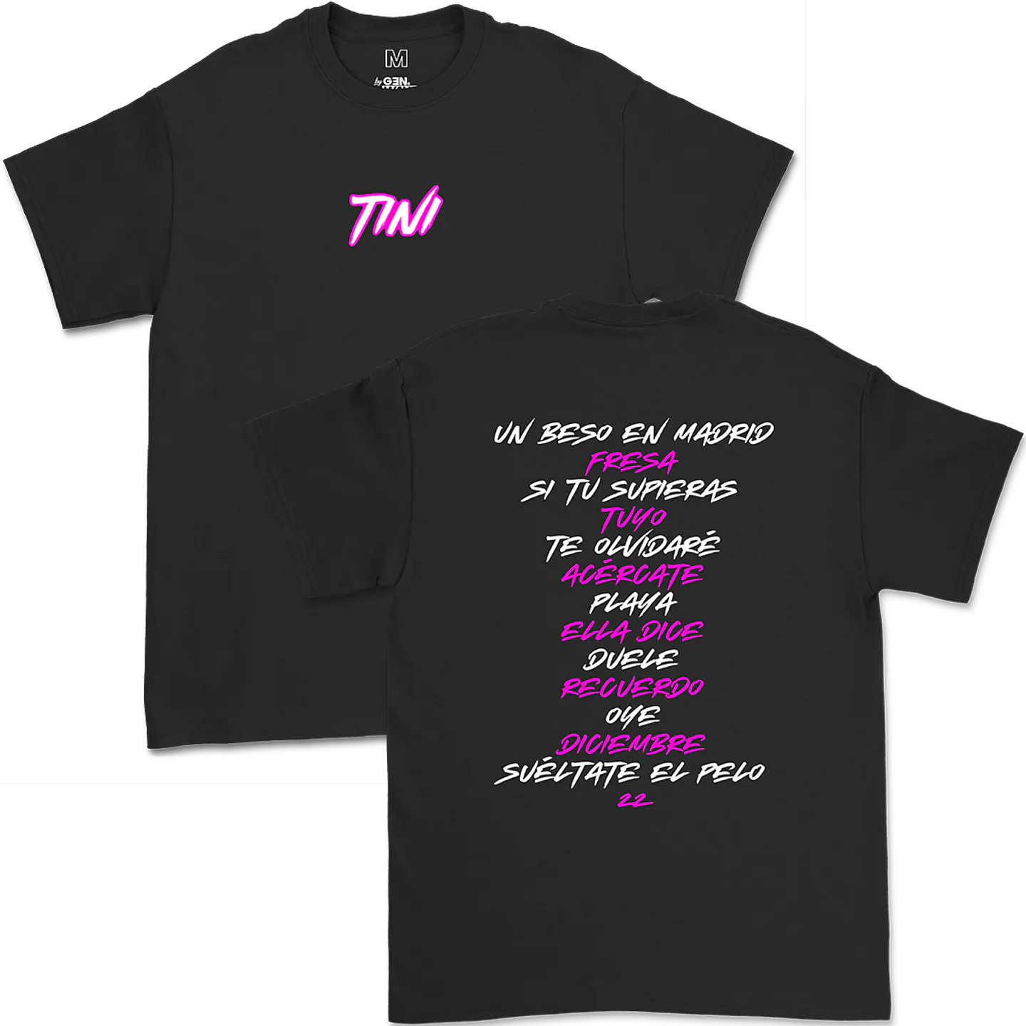 Tini · Setlist Mini 1