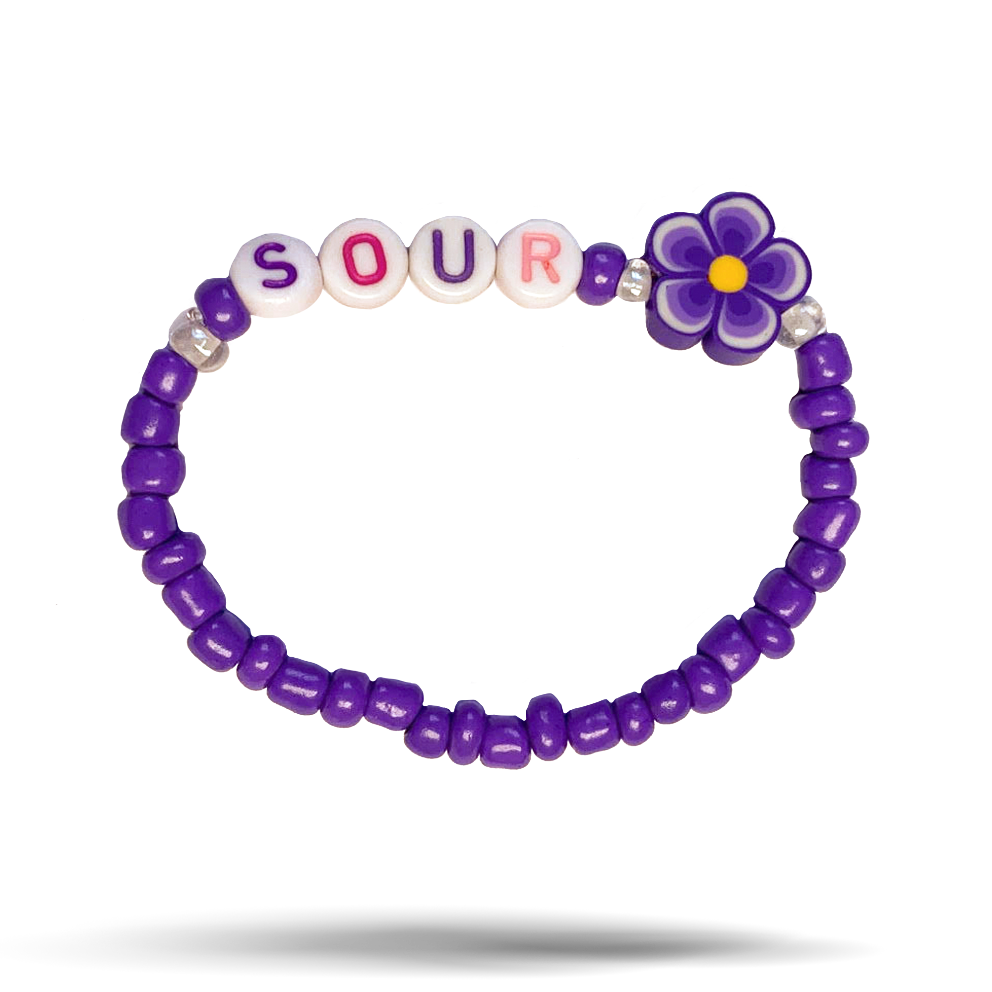 Olivia Rodrigo · Pulsera Sour Morada