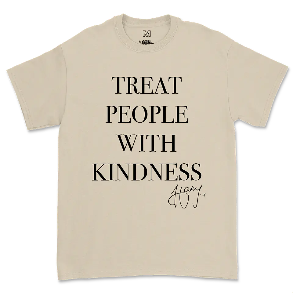 Harry Styles · Treat People With Kindness signing 3