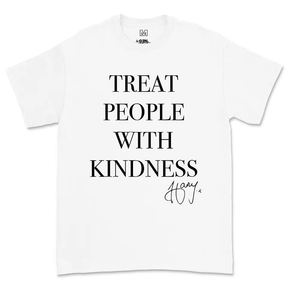 Harry Styles · Treat People With Kindness signing 4