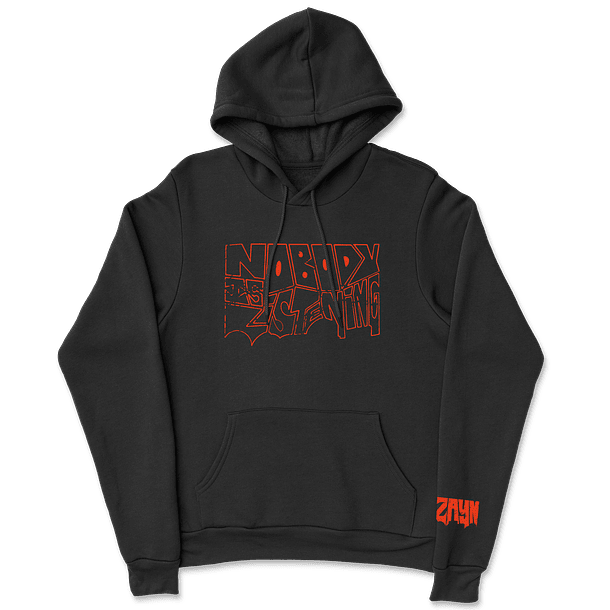 Zayn Malik · Nobody Is Listening Lineal Hoodie 1