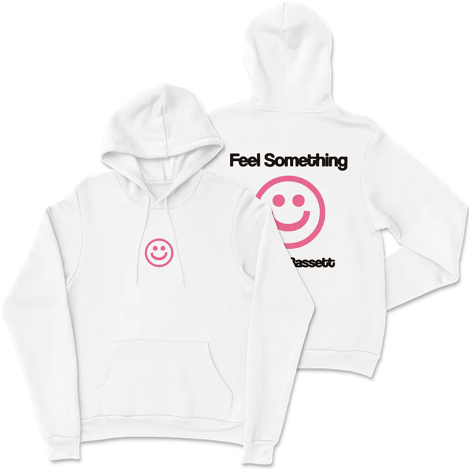 Joshua Bassett's · Feel Something Face Hoodie 2