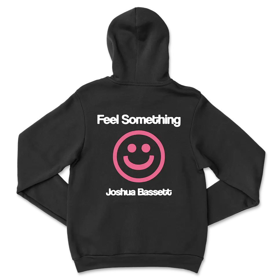 Joshua Bassett's · Feel Something Face Hoodie 5