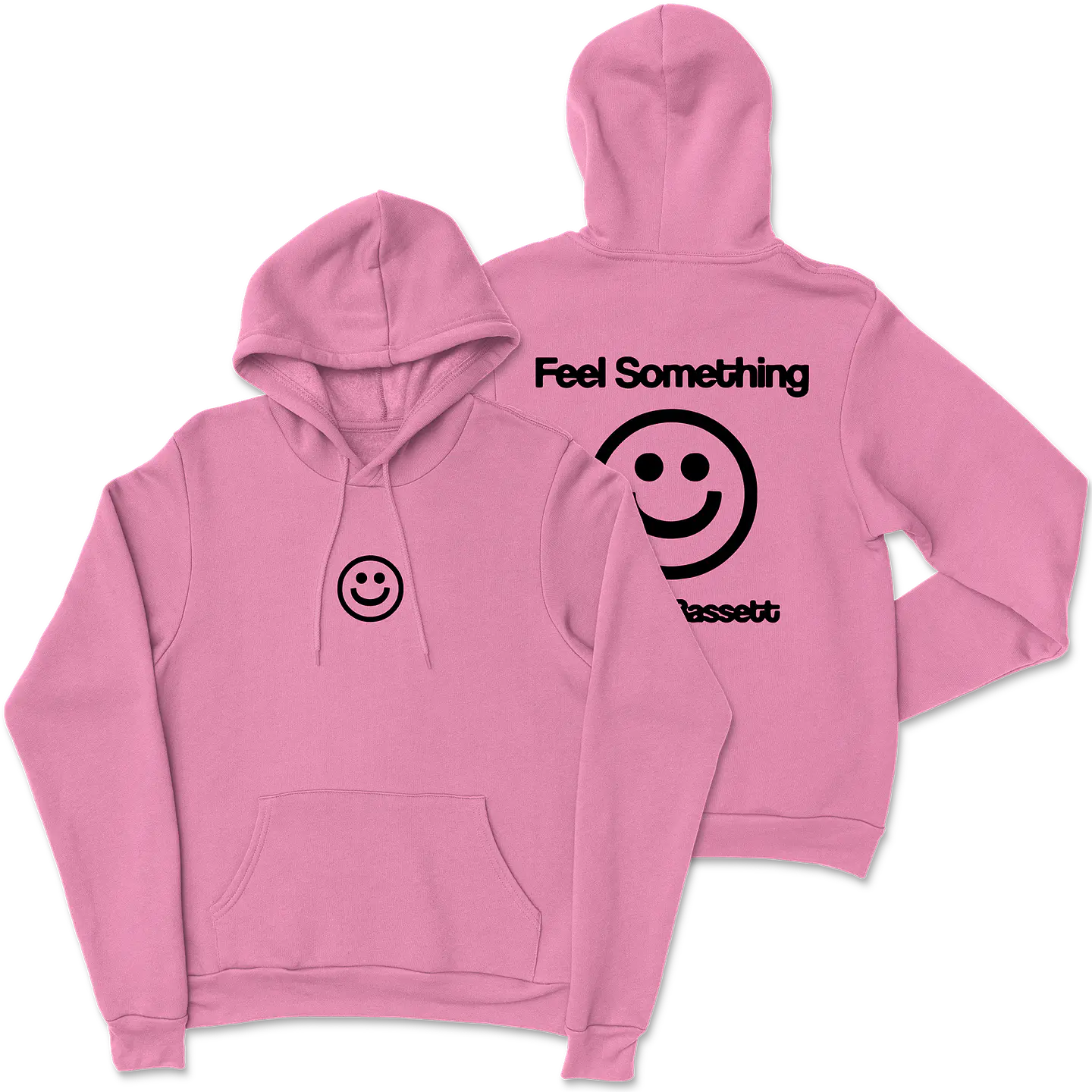 Joshua Bassett's · Feel Something Face Hoodie 3