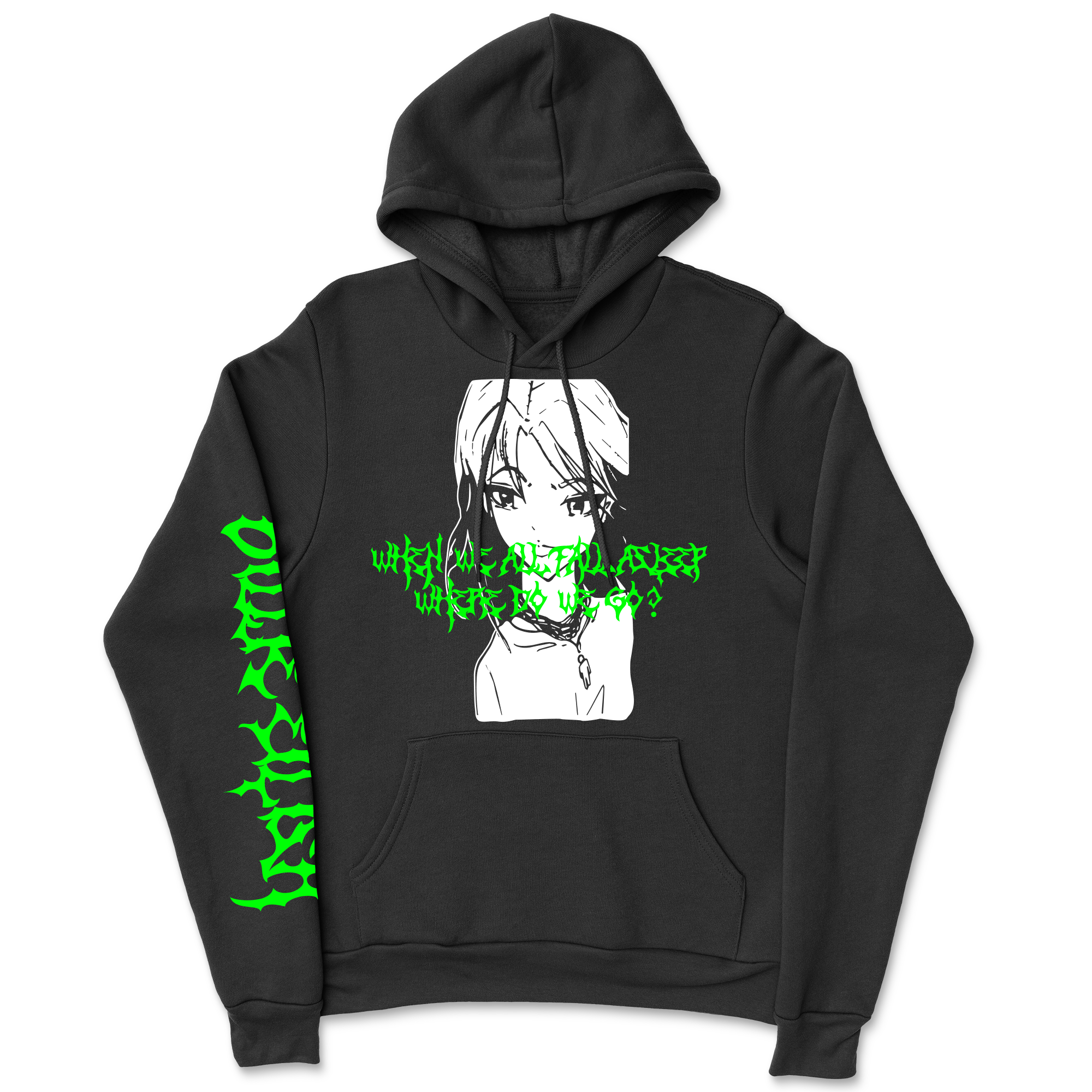 Billie Eilish · Trash Fonts Hoodie