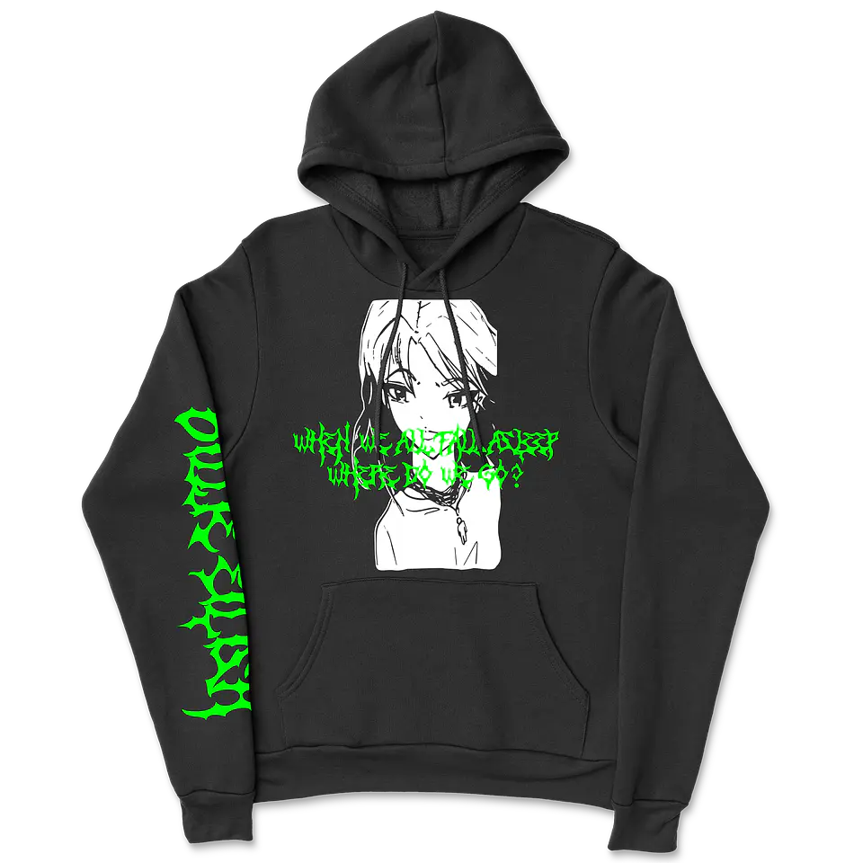 Billie Eilish · Trash Fonts Hoodie 1