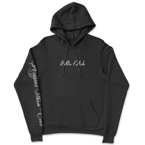 Billie Eilish · Happier Than Ever Face Hoodie