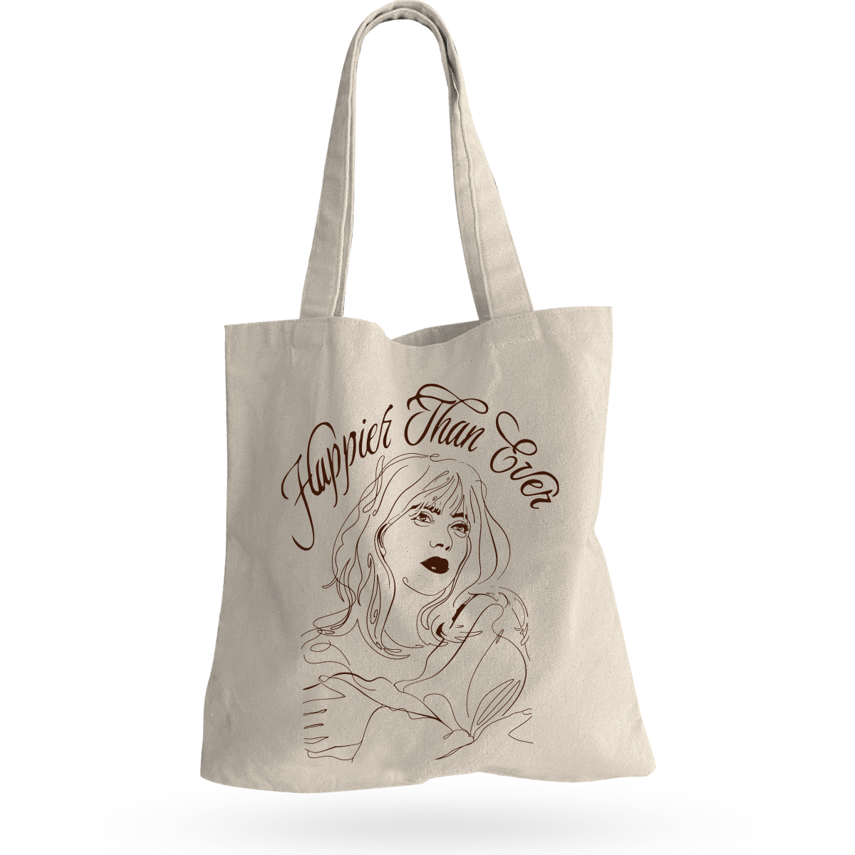 Billie Eilish · Happier Than Ever Lineal Totebag