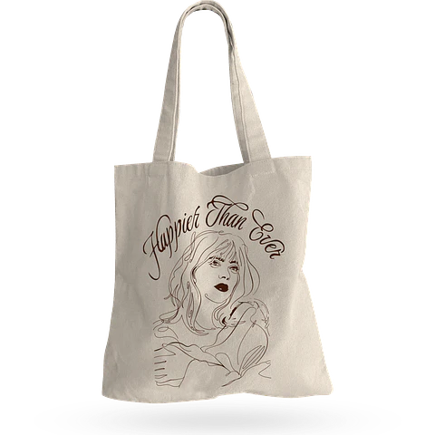 Billie Eilish · Happier Than Ever Lineal Totebag