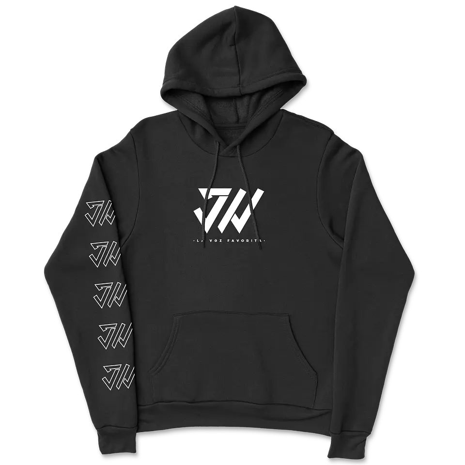 Jay Wheeler · JW La Voz White Hoodie 2