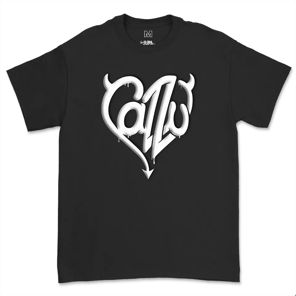 Cazzu · Heart 3D Polera 2