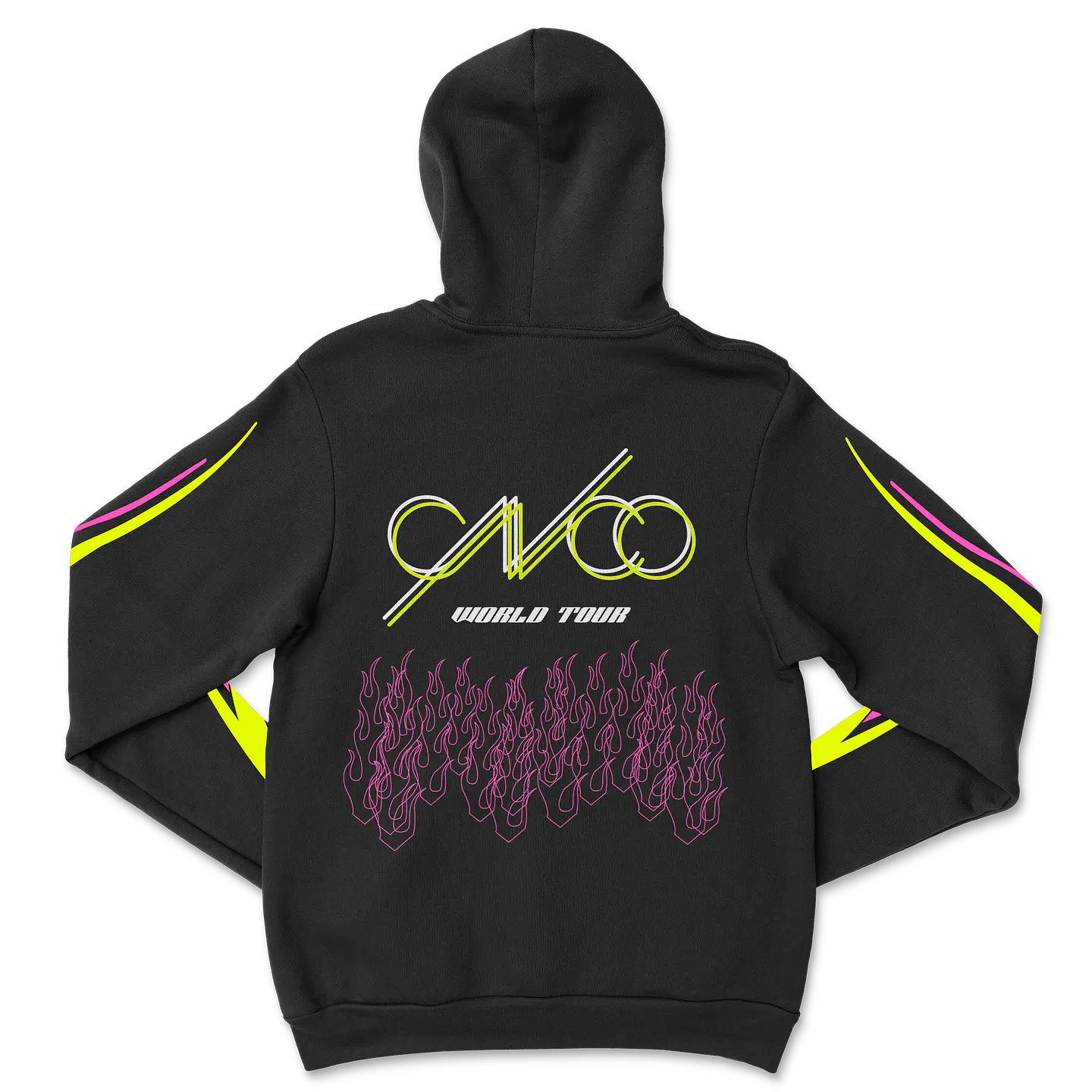 CNCO · Flames AR Hoodie 3