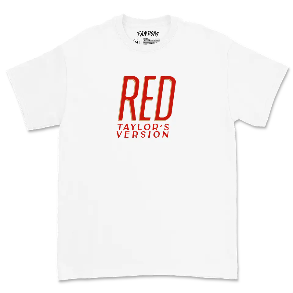 Taylor Swift · RED Album Polera 1