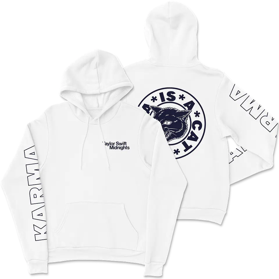 Taylor Swift · Karma is a Cat Hoodie 1