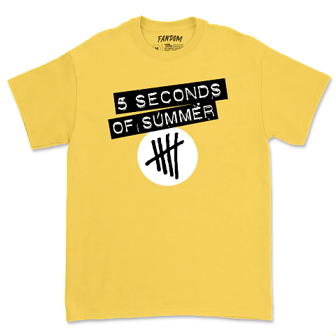 5 Seconds of Summer · 5SOS Yellow Polera
