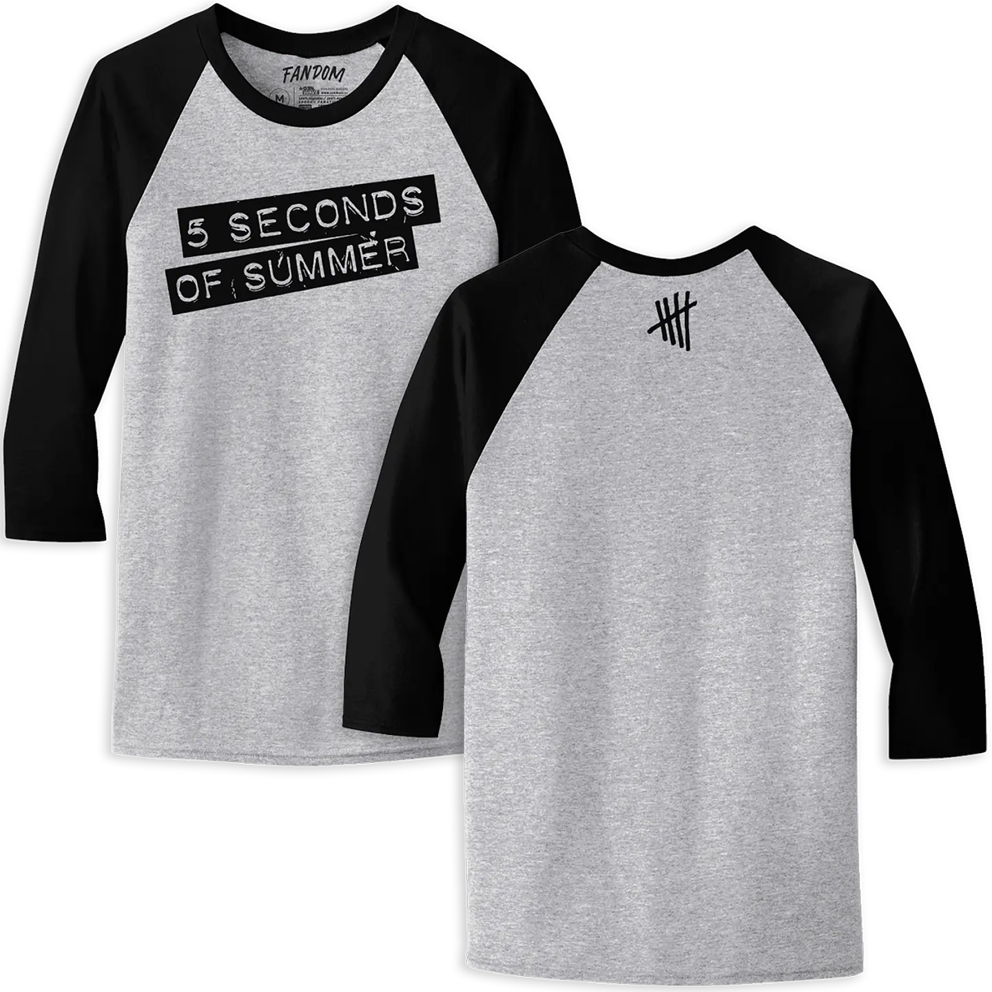 5 Seconds of Summer · 5SOS1 Polera Raglan 1