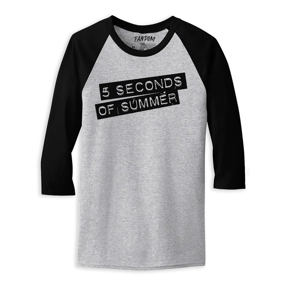 5 Seconds of Summer · 5SOS1 Polera Raglan 3