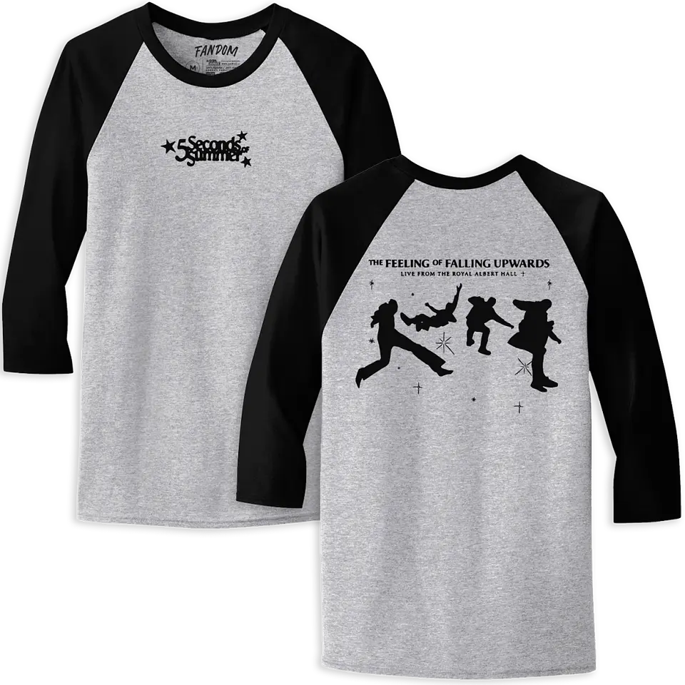 5 Seconds of Summer · Falling Polera Raglan 1