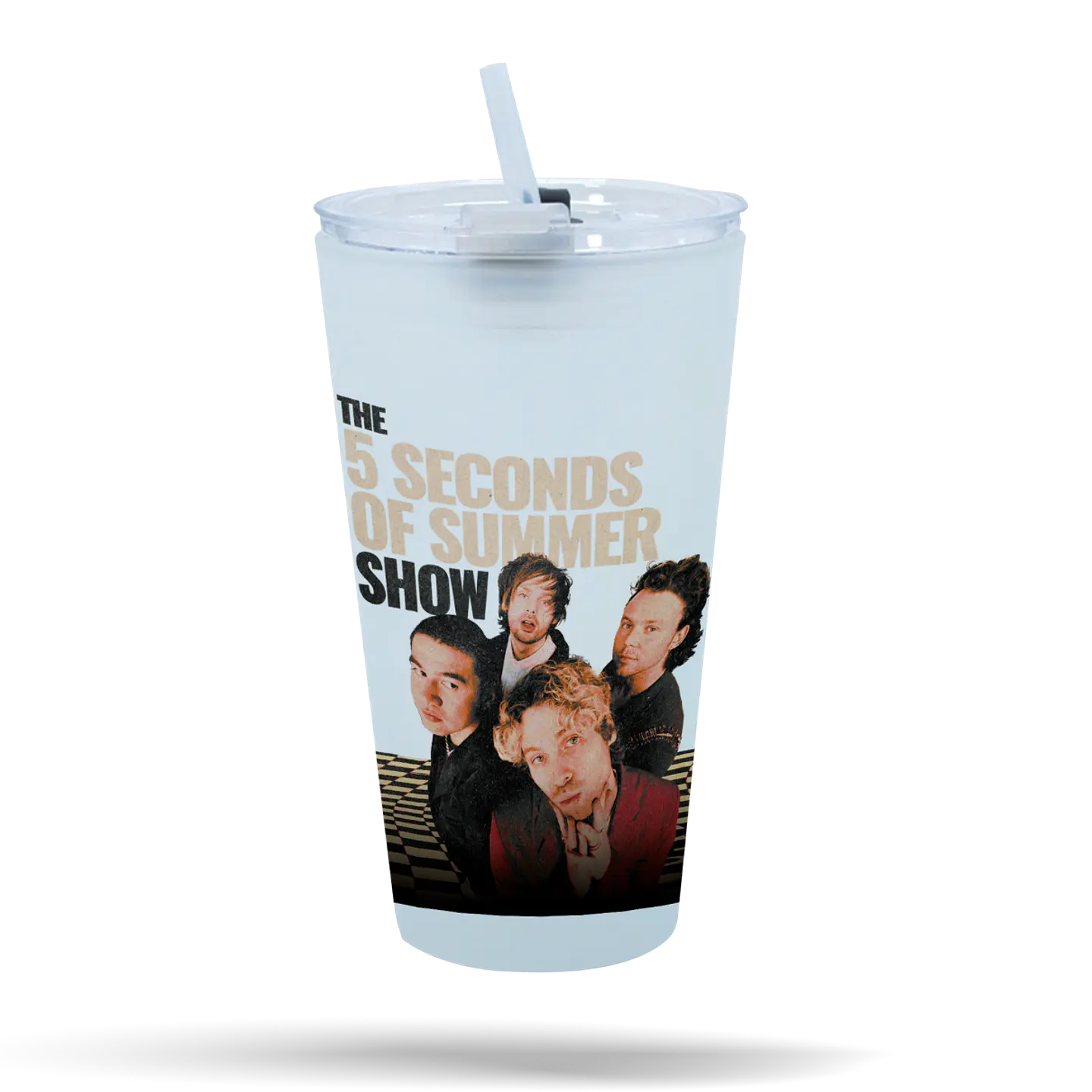 5 Seconds of Summer · The 5SOS Show Vaso Vidrio Empavonado 1