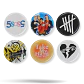 5 Seconds of Summer · Set 01 de 6 Chapitas - Miniatura 1