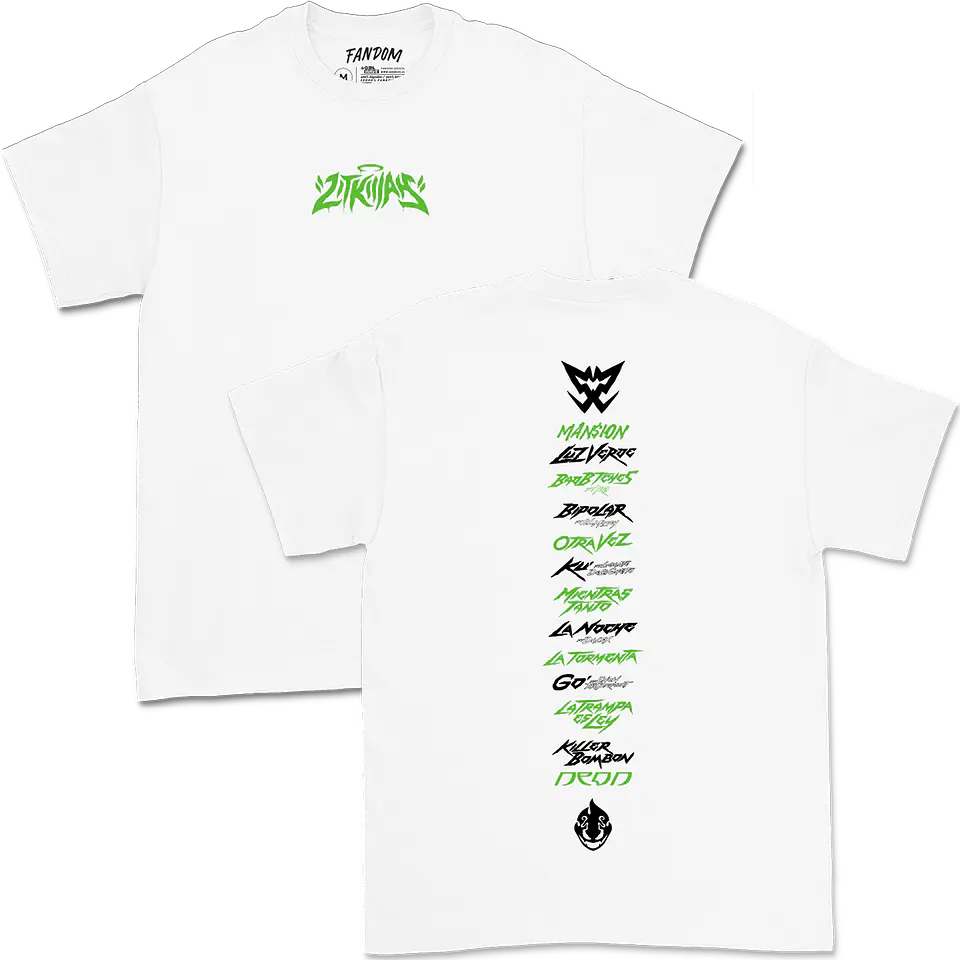 Lit Killah · Snipez Tracklist Polera 3