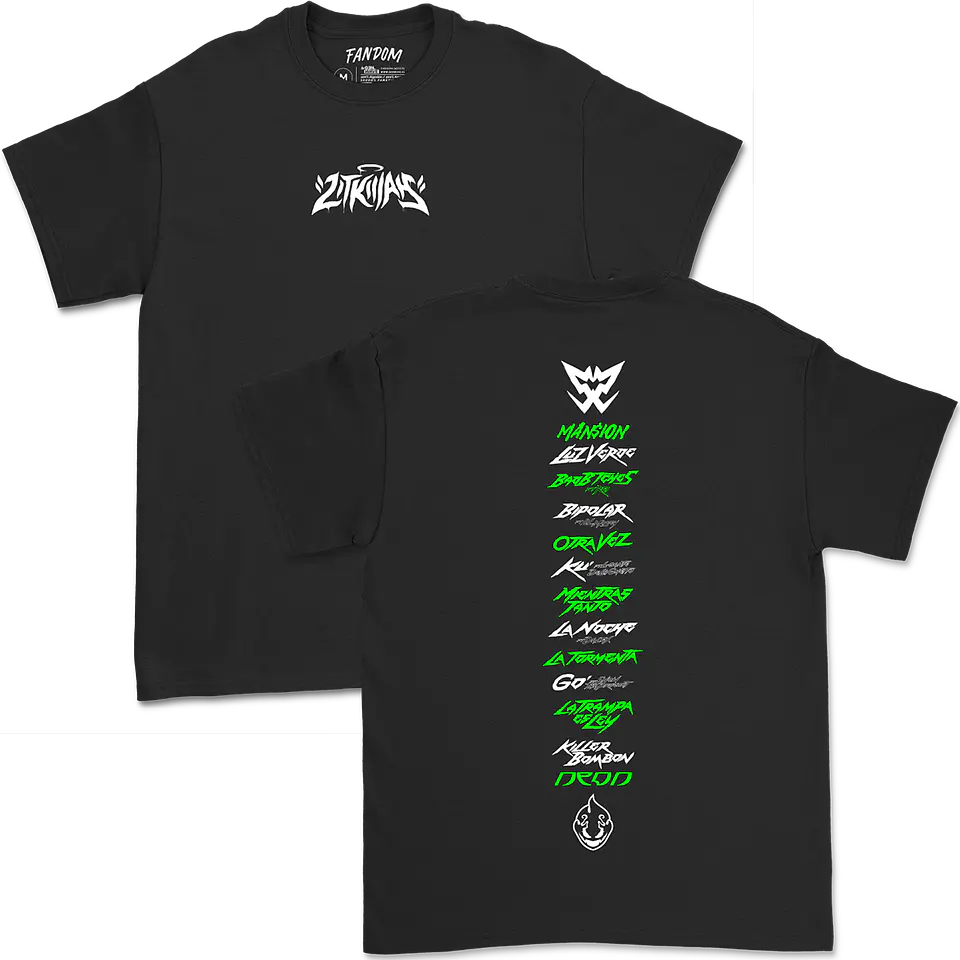 Lit Killah · Snipez Tracklist Polera 1