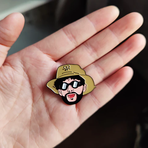 Bad Bunny ·  Bucket Pin