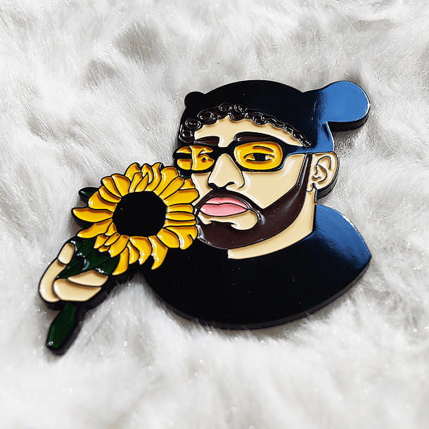 Bad Bunny ·  Sunflower Pin 3