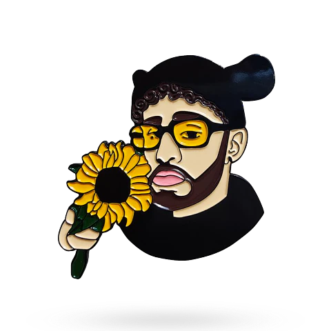 Bad Bunny ·  Sunflower Pin