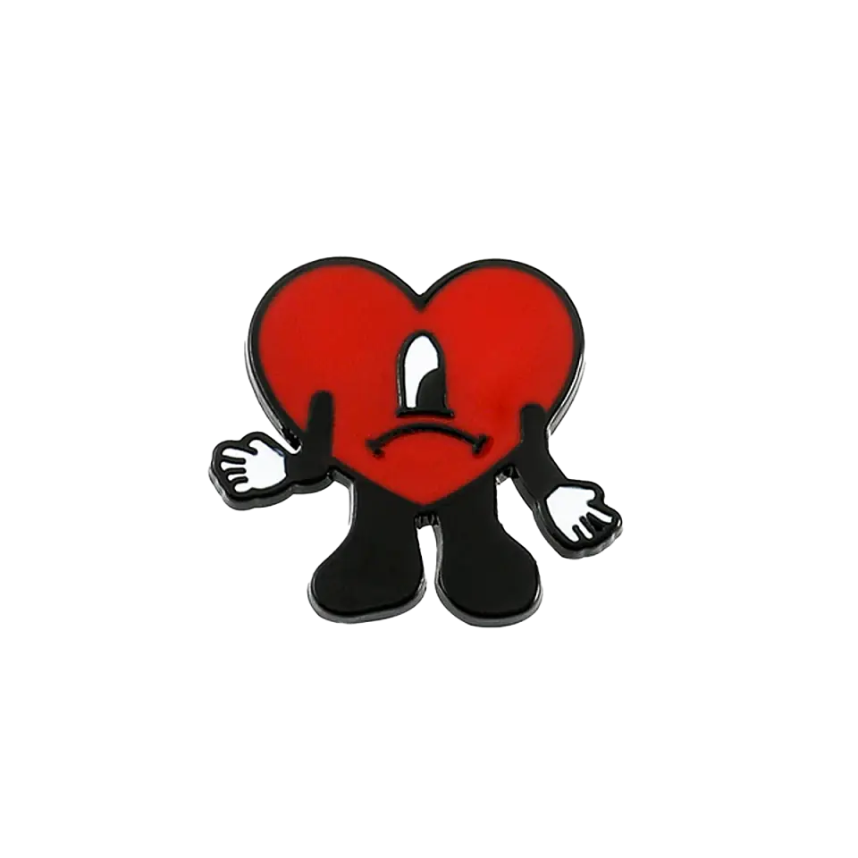 Bad Bunny · UVST Heart Pin 1