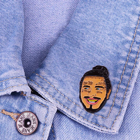 Post Malone · Face Pin
