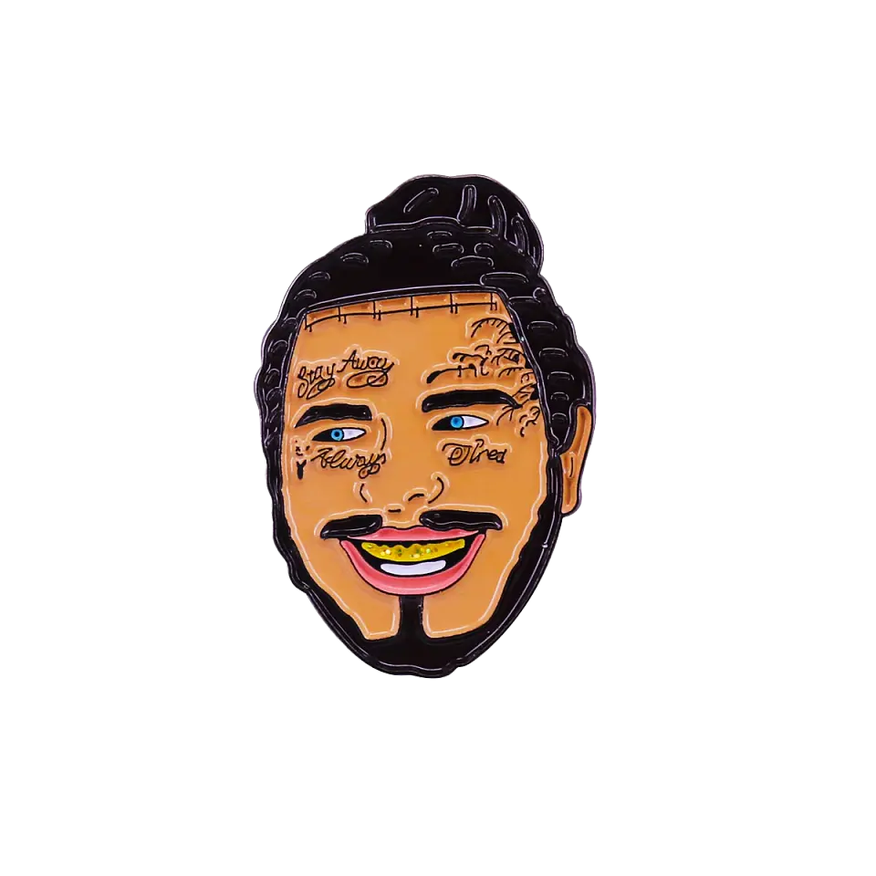 Post Malone · Face Pin 1